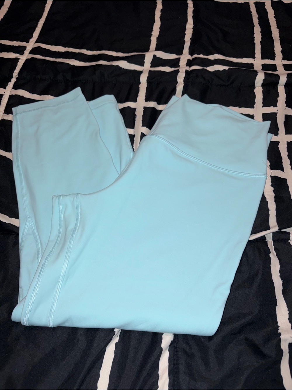 NWOT Lululemon double align Light Blue Active Leggings